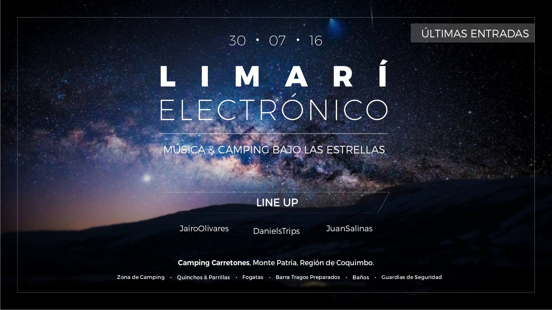 Limari Electronico - Camping y Música bajo las Estrellas